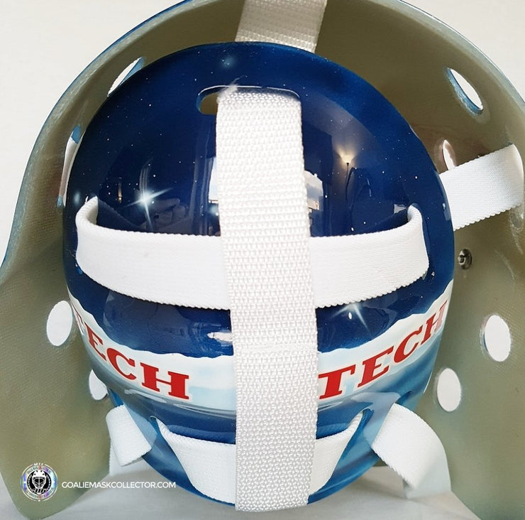Jeff Hackett Unsigned Goalie Mask Montreal Canadiens Tribute