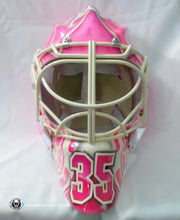 Jimmy Howard's pink Breast Cancer Awareness Month mask wins the ribbon  (Photo)