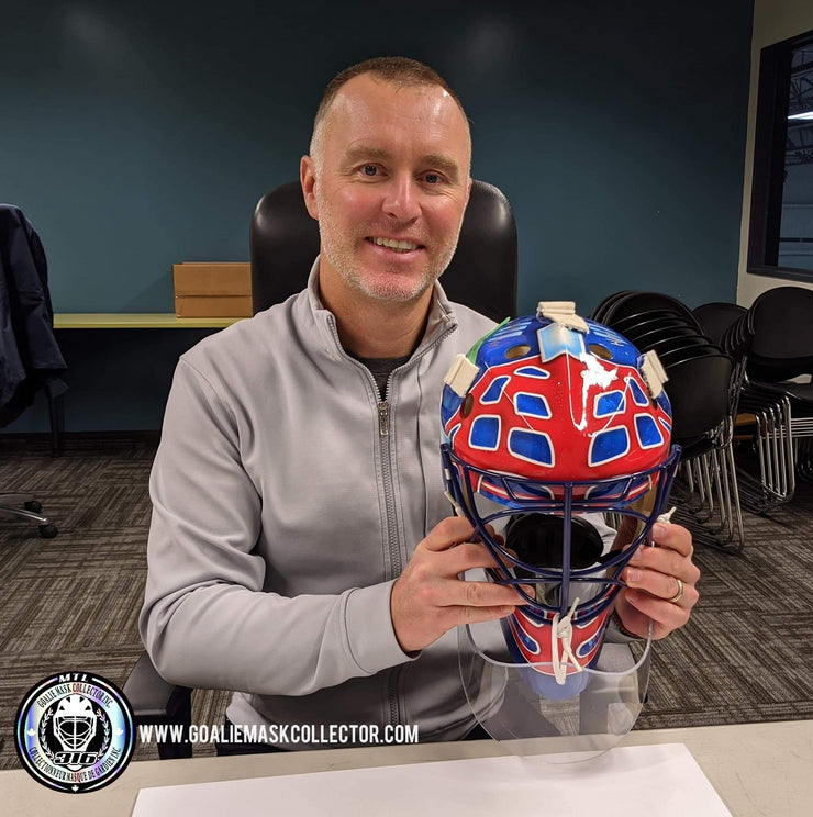 Jocelyn Thibault Signed Goalie Mask Chicago Tribute Signature Edition – Goalie Mask Collector