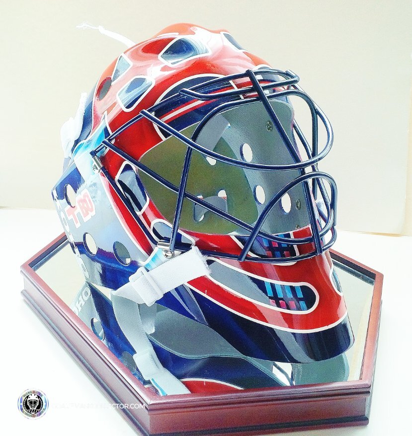 Jocelyn Thibault Unsigned Goalie Mask Montreal Tribute