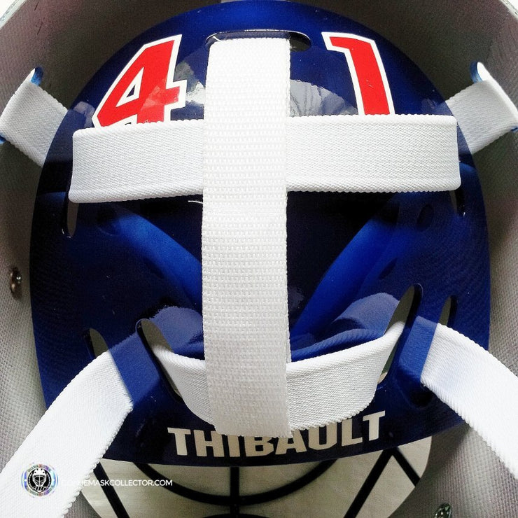 Jocelyn Thibault Unsigned Goalie Mask Montreal Tribute
