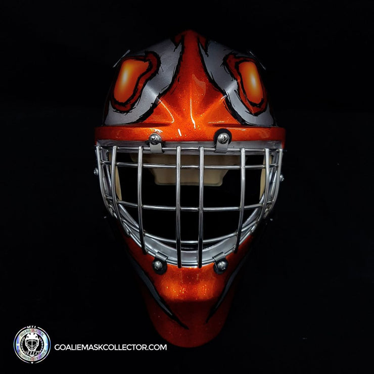 John Vanbiesbrouck Unigned Goalie Mask Bee316 Philadelphia V2 Artwork
