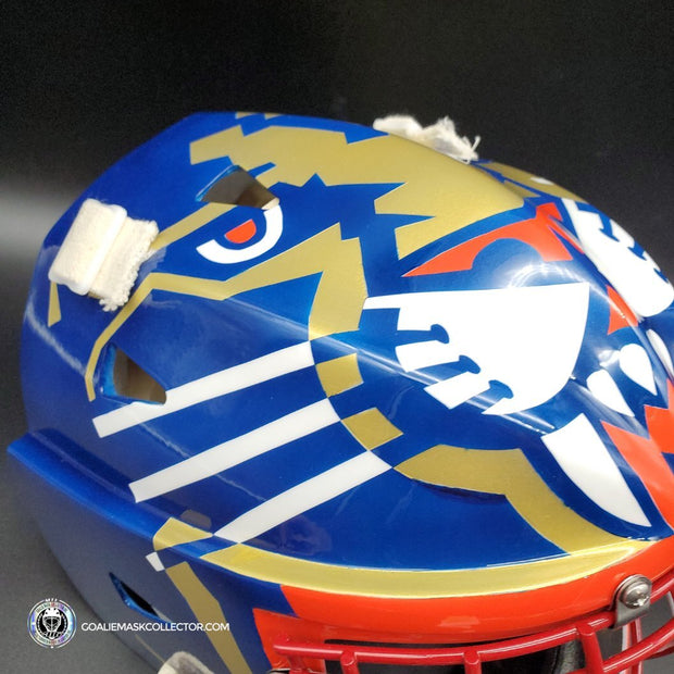 Vanbiesbrouck Panthers mask — Game Worn Goalie Jerseys