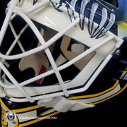 Jon Casey Unsigned Goalie Mask Boston "Blue Bear Edition" Tribute