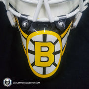 Jon Casey Unsigned Goalie Mask Boston "Blue Bear Edition" Tribute