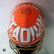 Jonas Hiller Unsigned Goalie Mask Anaheim "Stadium Series" Tribute