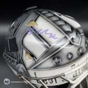 Jonathan Quick Signed Goalie Mask Los Angeles 2015 Stadium Series Painted On Sportmask Pro 3i Signature Edition Autographed