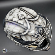 Jonathan Quick Signed Goalie Mask Los Angeles 2021 Painted On Sportmask Pro 3i MATTE FINISH Signature Edition Autographed