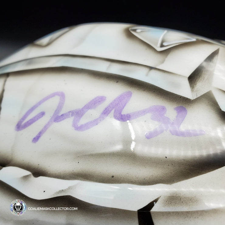 Jonathan Quick Signed Goalie Mask Los Angeles 2021 Painted On Sportmask Pro 3i Signature Edition Autographed