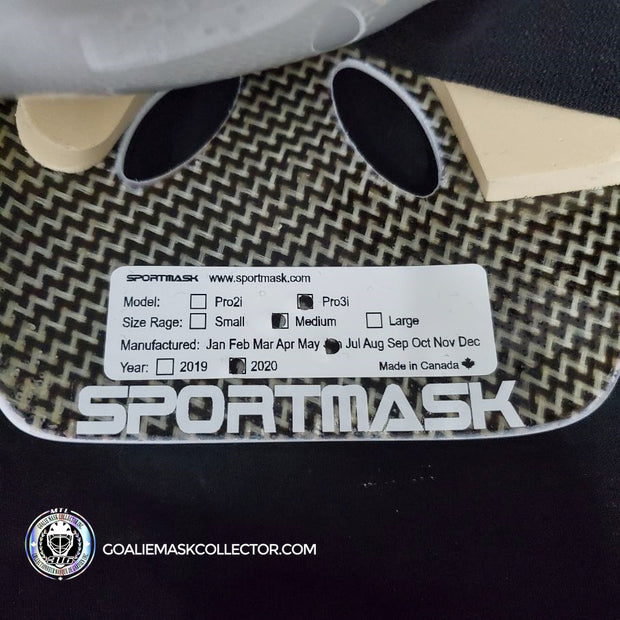 SPORTMASK Jonathan Quick Goalie Mask Ice Ready Model PRO 3i + Includes Custom Artwork