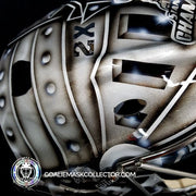 Jonathan Quick Goalie Mask Unsigned Los Angeles Legacy Edition Painted on Sportmask Pro 3i