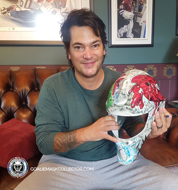 Jose Theodore Signed Goalie Mask Autographed Colorado Signature Edition