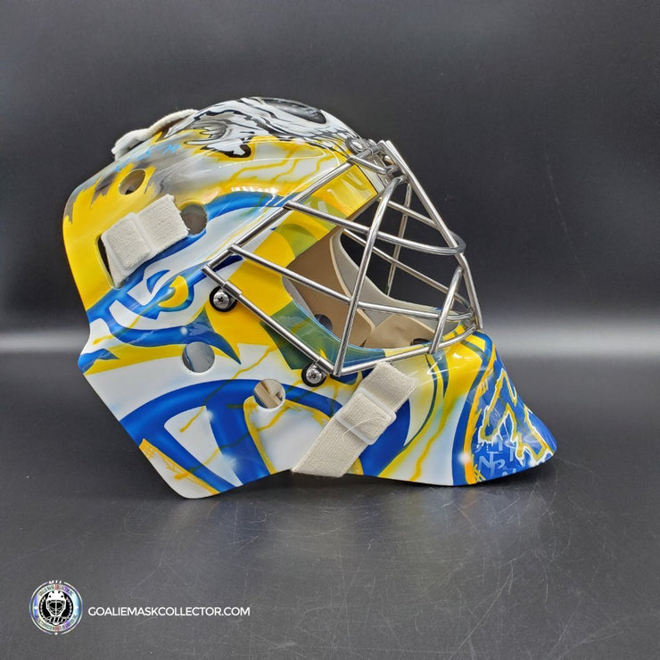  JUUSE SAROS Nashville Predators SIGNED Autograph Goalie Mask  PSA COA ASG - Autographed NHL Helmets and Masks : Collectibles & Fine Art