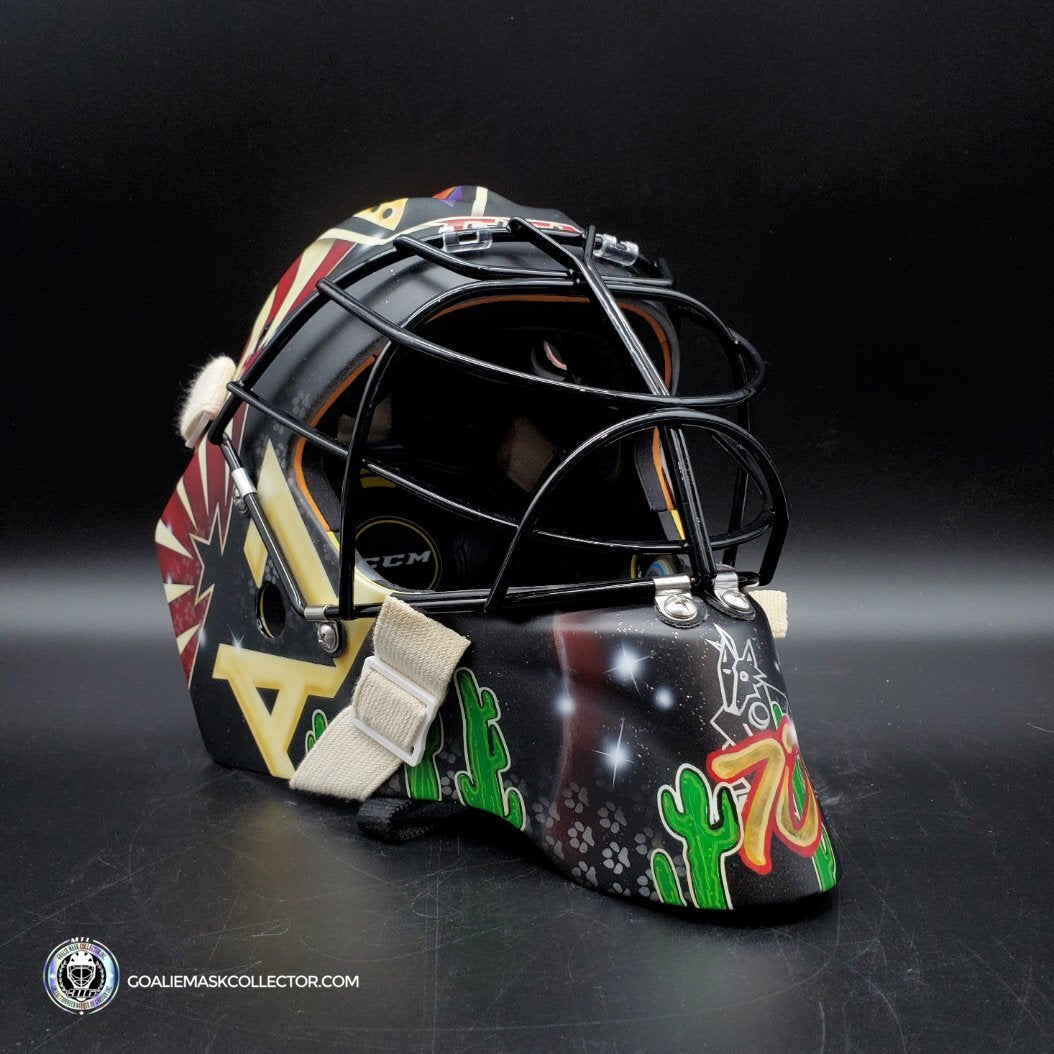 Karel Vejmlka Goalie Mask Un-Signed Phoenix 2021-22