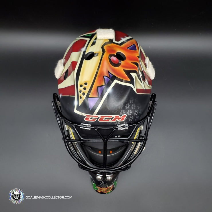 Karel Vejmlka Goalie Mask Un-Signed Phoenix 2021-22 – Goalie Mask Collector