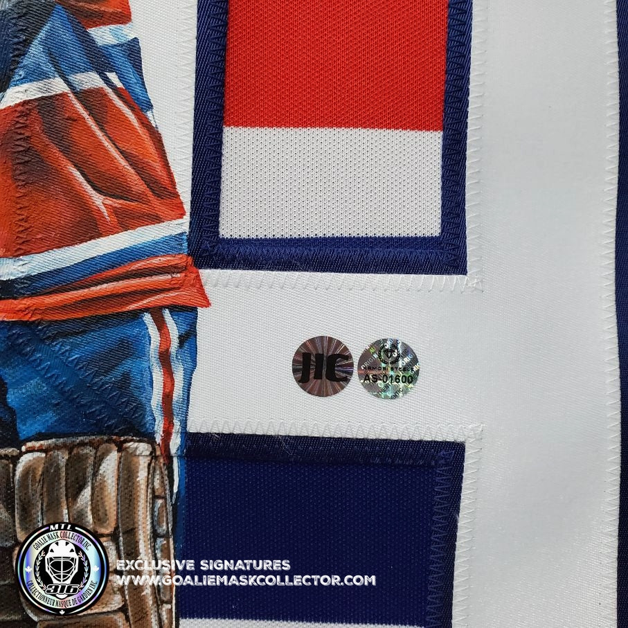 Demo: KEN DRYDEN ART EDITION SIGNED JERSEY 