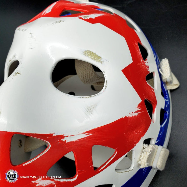 Ken Dryden Ice Hockey Mask Goalie Helmet 1:1 Scale Wearable 