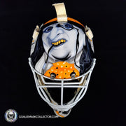 Ken Wregget Unsigned Goalie Mask Pittsburgh Penguin Batman Returns Tribute V1
