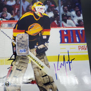 Kirk McLean Signed 8x10 Inch Image Vancouver AS-02266 - SOLD