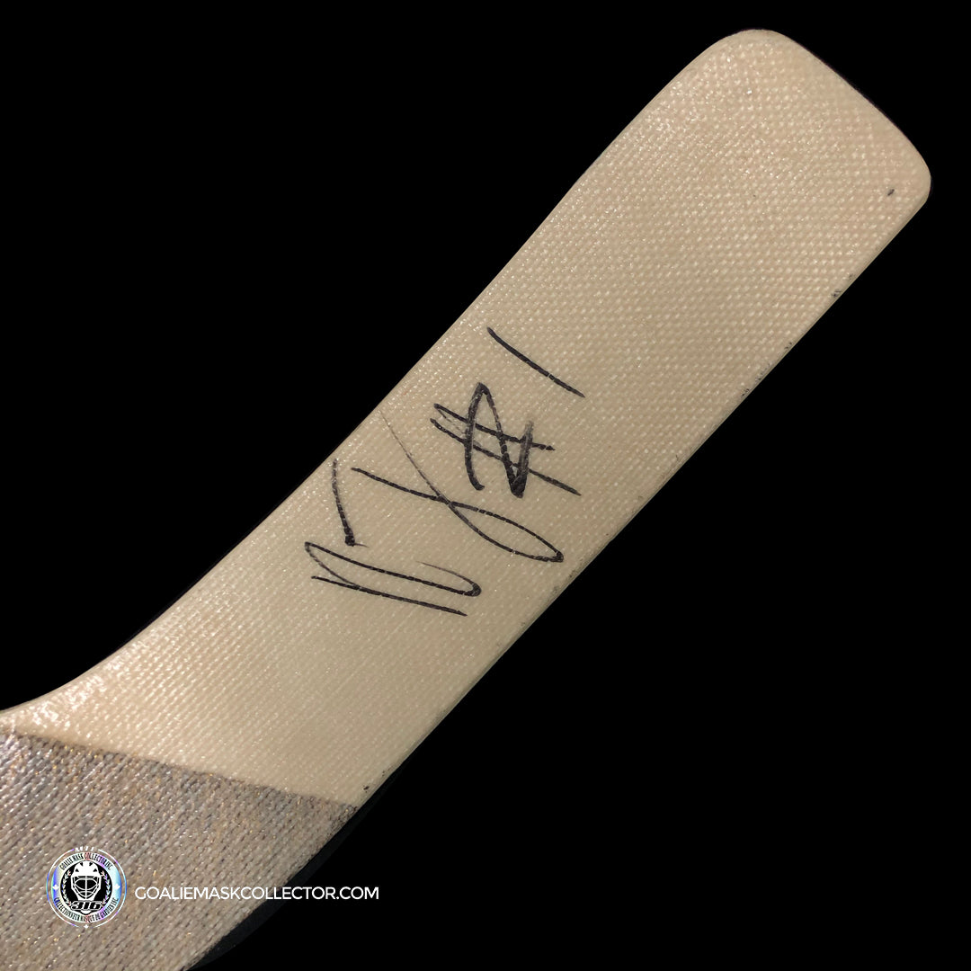 Roberto Luongo Signed Roy Stick Koho 490 Model. Goalie Mask Collector.