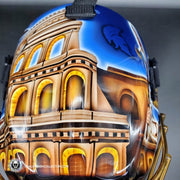 MODERN316 Goalie Mask Shell + Custom Roman Empire Artwork