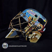Marc-Andre Fleury Goalie Mask "Game Ready" Las Vegas Golden Knights Painted by Griff on CCM GFL Pro - SOLD