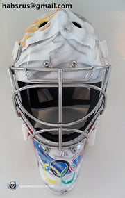 Marc-Andre Fleury Unsigned Goalie Mask Olympic Tribute