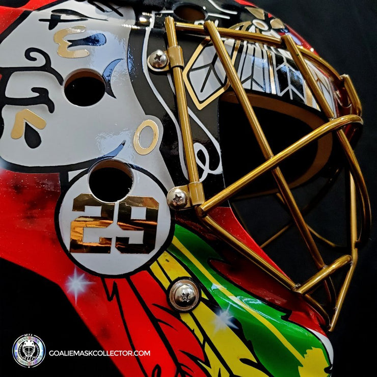 Marc-Andre Fleury Goalie Mask Unsigned Pittsburgh 50th Anniversary – Goalie  Mask Collector