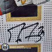 Demo: MARC-ANDRE FLEURY SIGNED JERSEY ART EDITION "THE FLYING SAVE" HAND-PAINTED LAS VEGAS AUTOGRAPHED FANATICS BLACK ADIDAS AUTHENTIC LIMITED EDITION OF 4