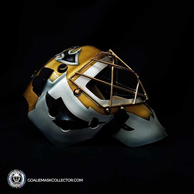 Martin Brodeur "BLACK & GOLD Edition" Signed Goalie Mask New Jersey Autographed Signature Edition LE Release of 5