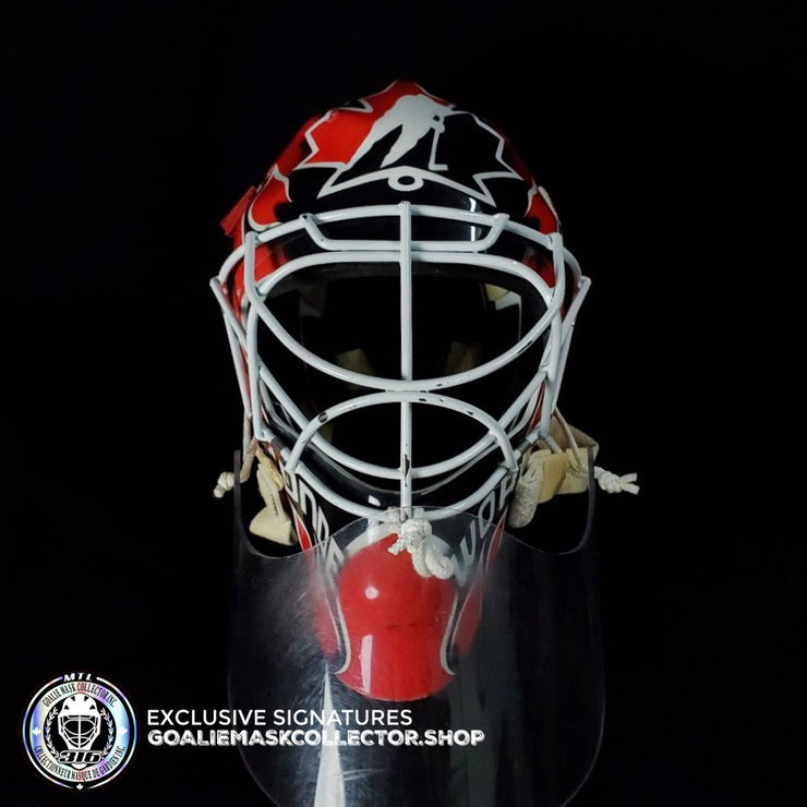 Martin Brodeur's new goalie mask has gone to the dogs (Photo)