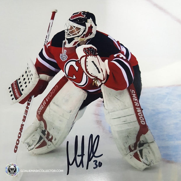 Martin Brodeur Signed 8 x 10 inch Image New Jersey