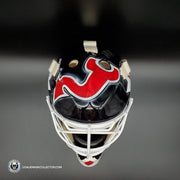 Martin Brodeur Signed Goalie Mask Bulldog New Jersey 2013-14 Signature Edition Autographed