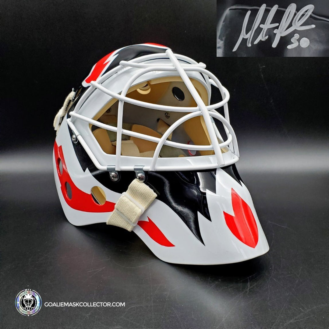 Martin Brodeur Signed Goalie Mask Classic New Jersey Signature Edition Autographed Tribute
