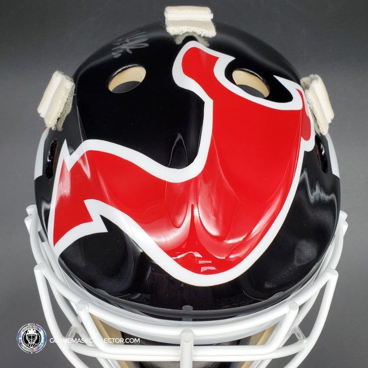 Martin Brodeur Signed Goalie Mask Classic New Jersey Signature Edition Autographed