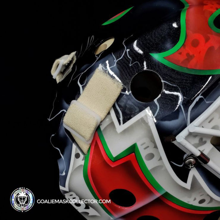 Martin Brodeur Signed Goalie Mask Autographed 2014 Stadium Series New Jersey Signature Edition