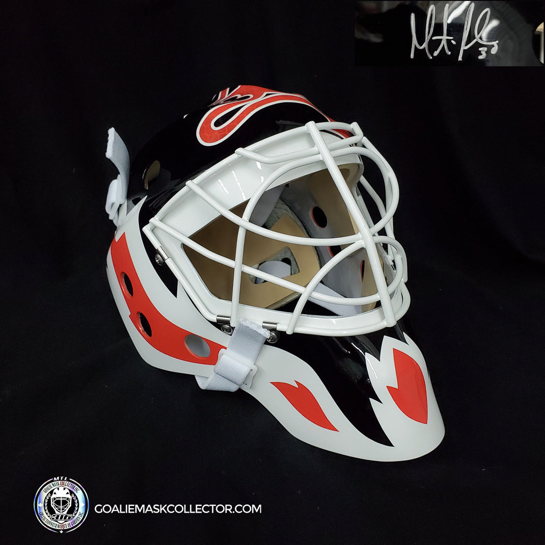 Martin Brodeur Signed Goalie Mask MB30 New Jersey Signature Edition. Goalie Mask Collector.