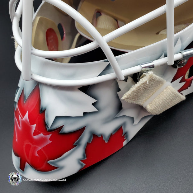 Martin Brodeur Signed Goalie Mask Olympics 2010 Team Canada Vancouver Autographed Signature Edition