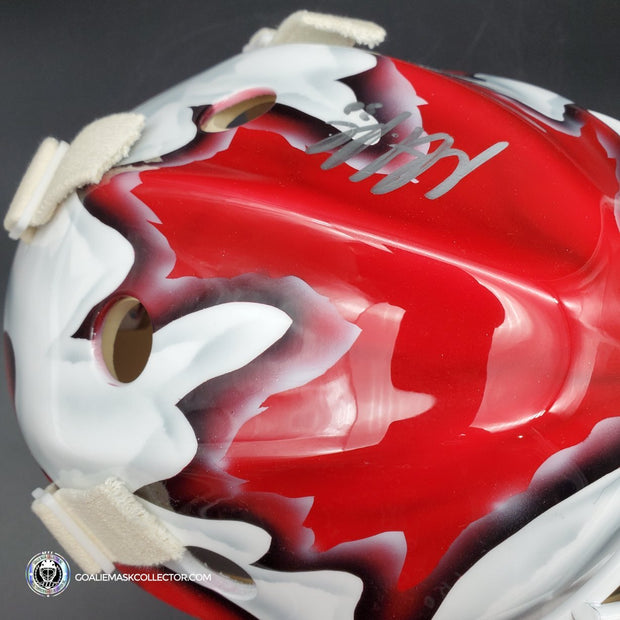 Martin Brodeur Signed Goalie Mask Olympics 2010 Team Canada Vancouver Autographed Signature Edition