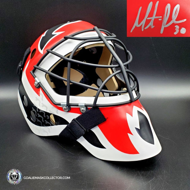 Martin Brodeur Signed Goalie Mask "RR REVERSE RETRO" New Jersey Signature Edition Autographed