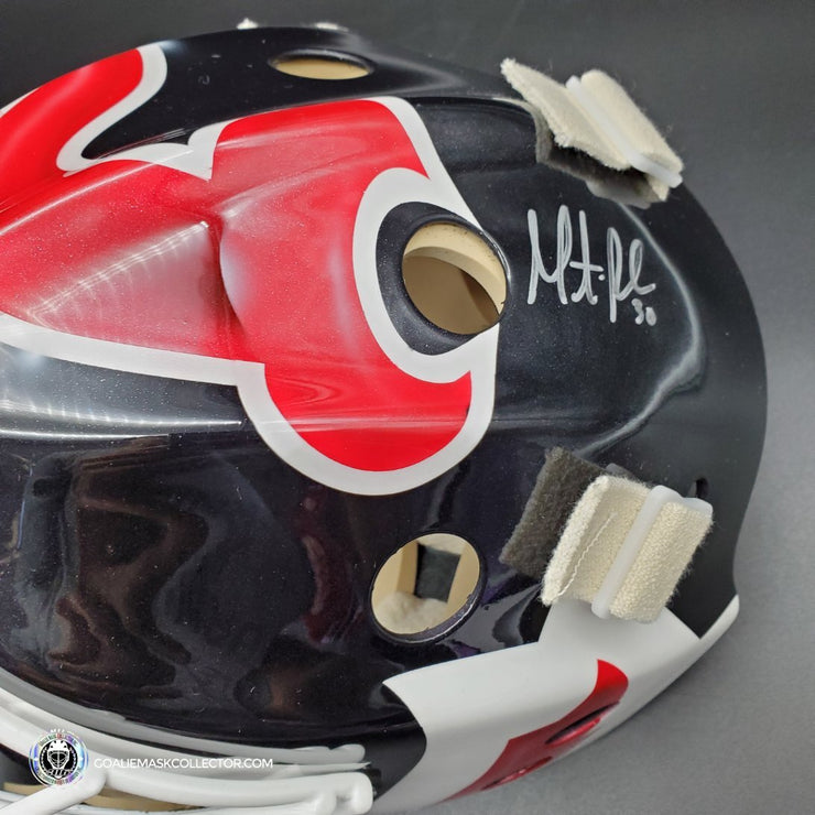 Martin Brodeur Signed Goalie Mask "The Man Glitter Collection" Classic New Jersey Signature Edition Autographed