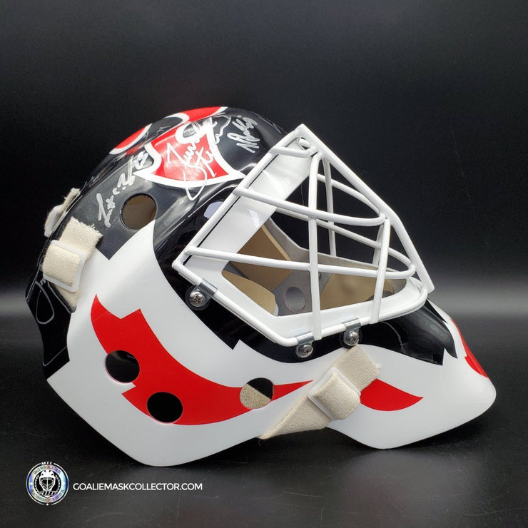 Martin Brodeur Team Signed Goalie Mask 2003 New Jersey Devils Stanley Cup Winning Team "CLASSIC" AS Edition 17x Autographs Autographed AS-02713 - SOLD OUT