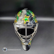 Marty Turco Signed Goalie Mask Dallas Duo Mash-Up AS Edition Autographed Tribute