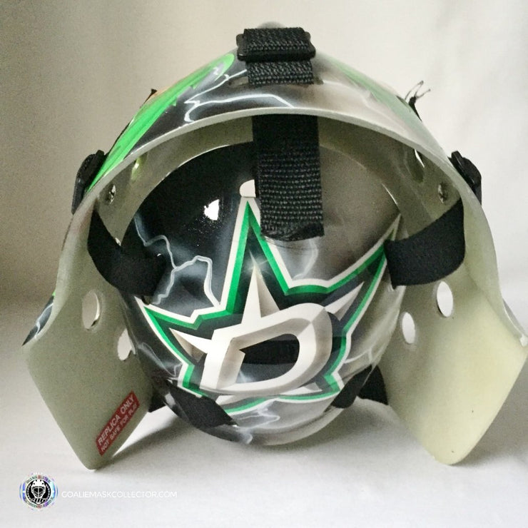 Marty Turco Unsigned Goalie Mask Dallas "Bowser" Tribute