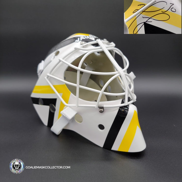 Matt Murray Signed Goalie Mask 2015-16 Pittsburgh Stanley Cup Autographed AS Edition