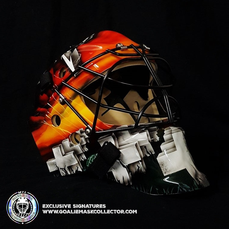 Metallica Goalie Mask Unsigned Master Of Puppets Album Tribute
