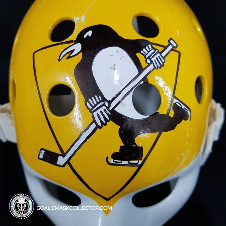 Michel Dion Unsigned Goalie Mask Pittsburgh Penguins Tribute
