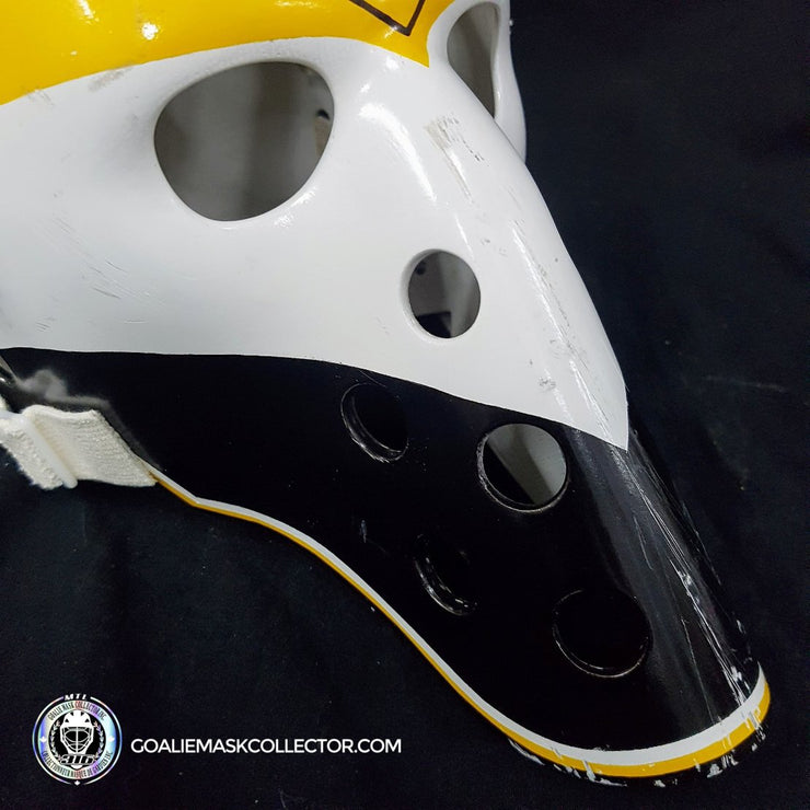 Michel Dion Unsigned Goalie Mask Pittsburgh Penguins Tribute