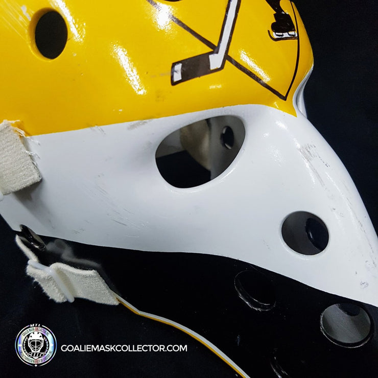 Michel Dion Unsigned Goalie Mask Pittsburgh Penguins Tribute