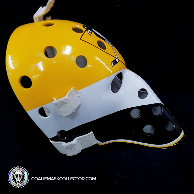 Michel Dion Unsigned Goalie Mask Pittsburgh Penguins Tribute